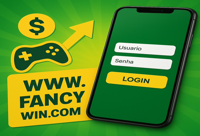 নতুন ব্যবহারকারীদের জন্য fancywin-এ নিরাপদ লগইনের ওপর জোর দেওয়া একটি ছবি